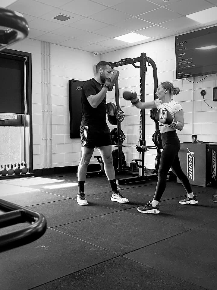 Boxing crossover · @viva_gym_buckingham